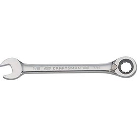 CRAFTSMAN Ratcheting Wrench, SAE, Reversible, 7/16-Inch, 72-Tooth, 12-Point (CMMT42414)