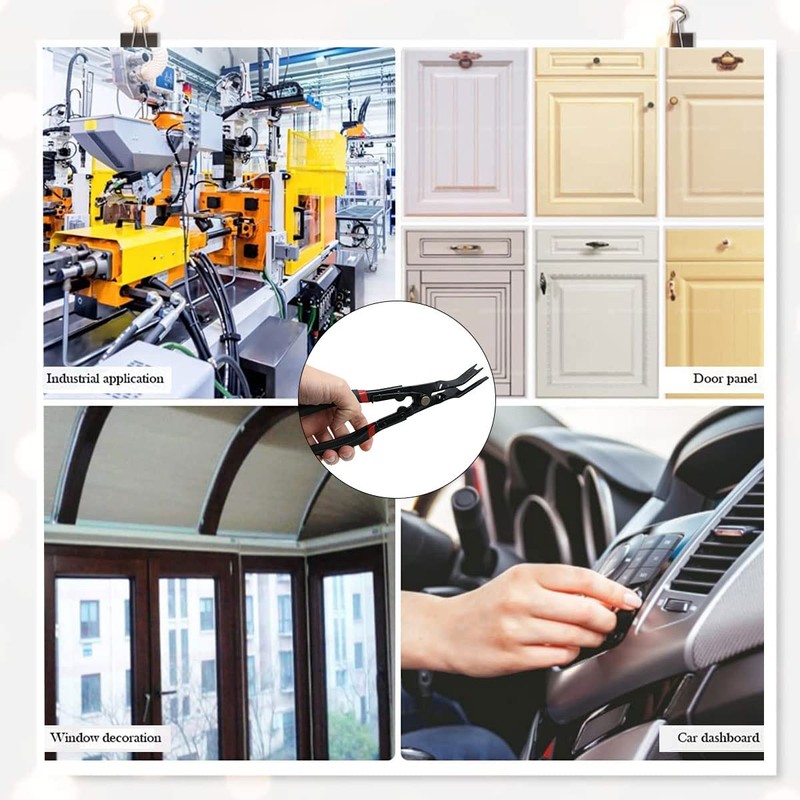 Door Panel Release Pliers Car Tools Set - Remove Clip