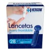 Lancetas Universales De Punta De Acero Para Glucometro 100pz