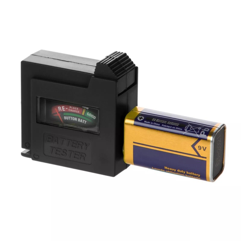 Hyper Tough Pocket Sized Battery Tester for D, C, AA,