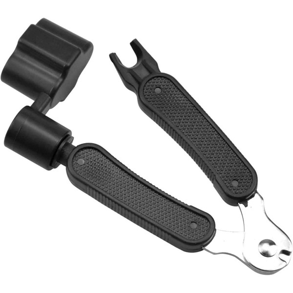 3-in-1 Guitar String Winder Cutter and Bridge Pin Puller, Multifunctional
