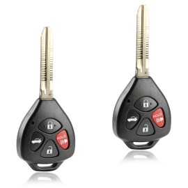 RemoteStop 2 Key Fob Remote for 2007 2008 2009 2010 Toyota Camry Corolla HYQ12BBY 4D67 Chip
