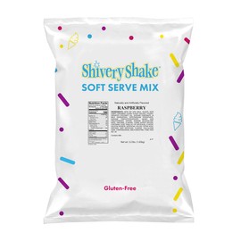 Shivery Shake Raspberry Soft Serve Ice Cream Mix, 3.2 lb bag