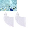 2Pcs Pool Cleaner All Purpose Bag with Zipper Enclosure Replacement