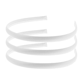 Zac's Alter Ego Set of 3 10mm Satin Alice Bands/Hair Bands/Headbands