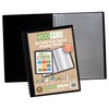 eco-eco A4 50% Recycled 20 Pocket Fold Flat Spiral Bound