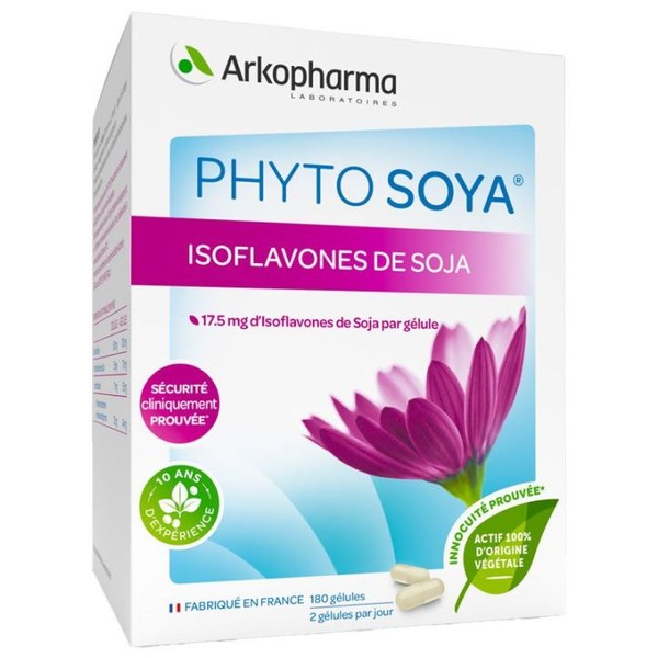 Arkopharma Phyto Soya Isoflavones de Soja 17,5 mg 180 gélules