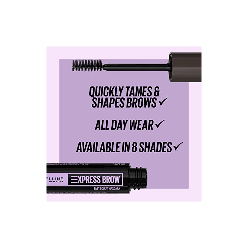 Maybelline Brow Fast Sculpt, Shapes Eyebrows, Eyebrow Mascara Makeup, Light