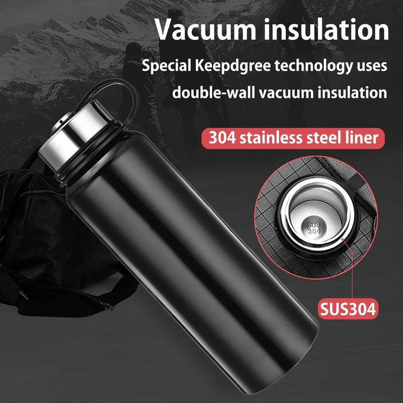 1.5 Litre Stainless Steel Thermal Water Bottle Vacuum Insulated Thermos