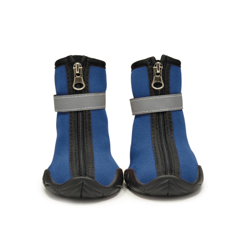 Zack & Zoey ThermaPet Neoprene Boots, Blue, Medium