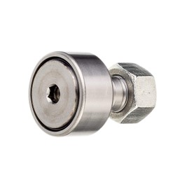 INA PWKR52-2RS-XL 20 MM Stud Diameter, 24 MM Roller Width, 3400 RPM MAX, 40.5 Stud Length, 52 Roller Diameter, Crowned CAM Follower-HEX Head, Sealed