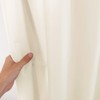 CAROMIO Hotel Quality 100% Waterproof Fabric Shower Curtain Liner with