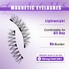 WENDY LASHES 4 Pairs Magnetic Eyelashes No Glue Needed Reusable