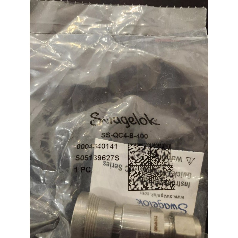 Swagelok 2 Pack - Swagelok SS-QC4-B-400 Quick Connect Body 0.2
