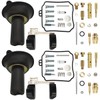 2-Pack Carburetor Carb Rebuild Repair Kits with Diaphragm Replacement for Yamaha V Star 650 XVS650 XVS650A XVS650AT 1998-2016