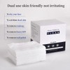 PUPUPE Disposable Face Towels, Viscose Biodegradable Large Dry Wipes, Super