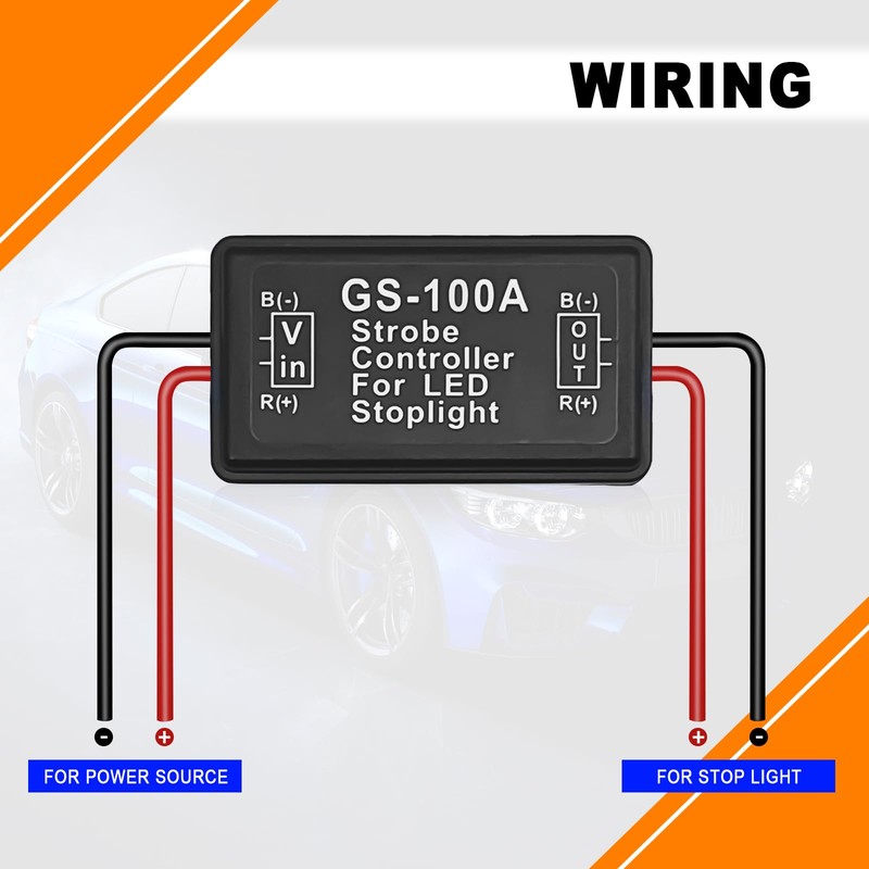 Brake Light Flash Strobe Controller Brake Flasher LED Flash Module