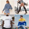Jongdari Jongdari Iron On Letters and Numbers Patches for Clothing,