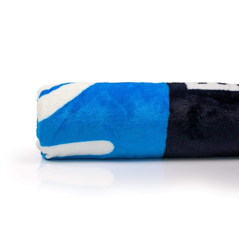 Just Funky Eat Sleep Game Repeat Large Gamer Fleece Throw