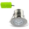 Luceco F-Eco GU10 Standard Fixed Dimmable Downlight, 5 Watts, 3000K