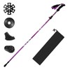 HOVIN Nordic Walking Pole for Women, Aluminium Folding Walking Pole,