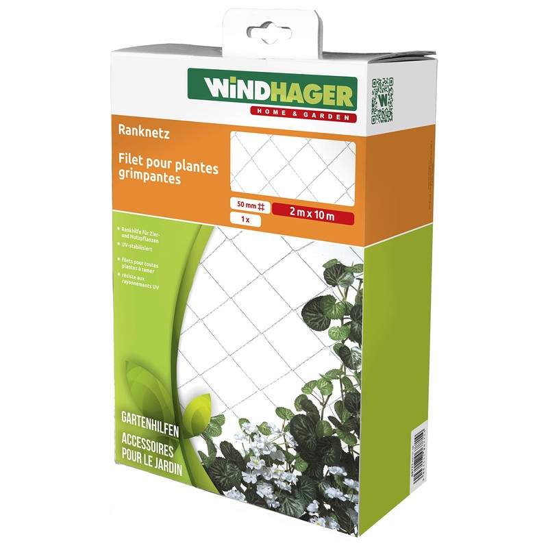 Windhager Trellis Net for the Perfect Growth of Cucumbers, Tomatoes