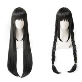Heat Resistant Cosplay Wig, Akemi Second Castle, Homura Party, Disguise Wig + Bonus 2 Pieces
