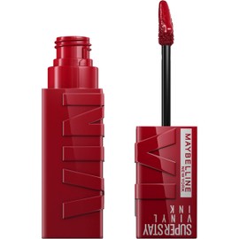 Maybelline New York - Liquid Lipstick - Vinyl Effect Glossy - Long Lasting Hold - SuperStay Vinyl Ink Pink - Upbeat (155)