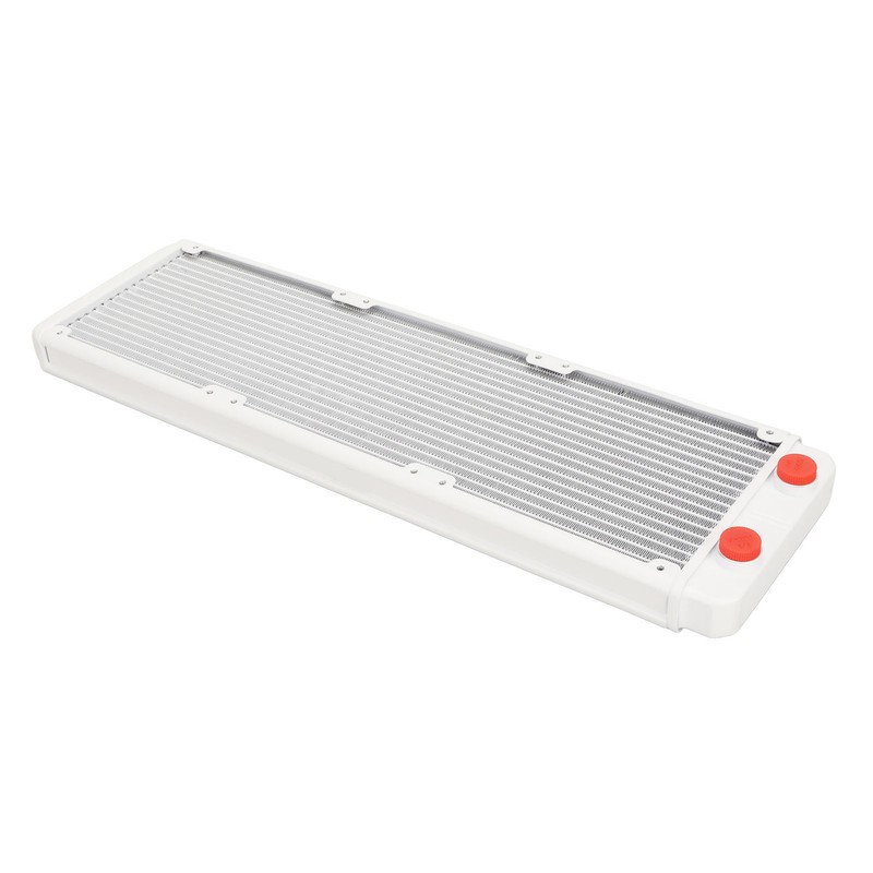Water Cooling Radiator 18 Pipes Aluminium Alloy Fins G1/4 Thread