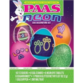 PAAS Neon Easter Egg Decorating Kit - America's Favorite Easter Tradition