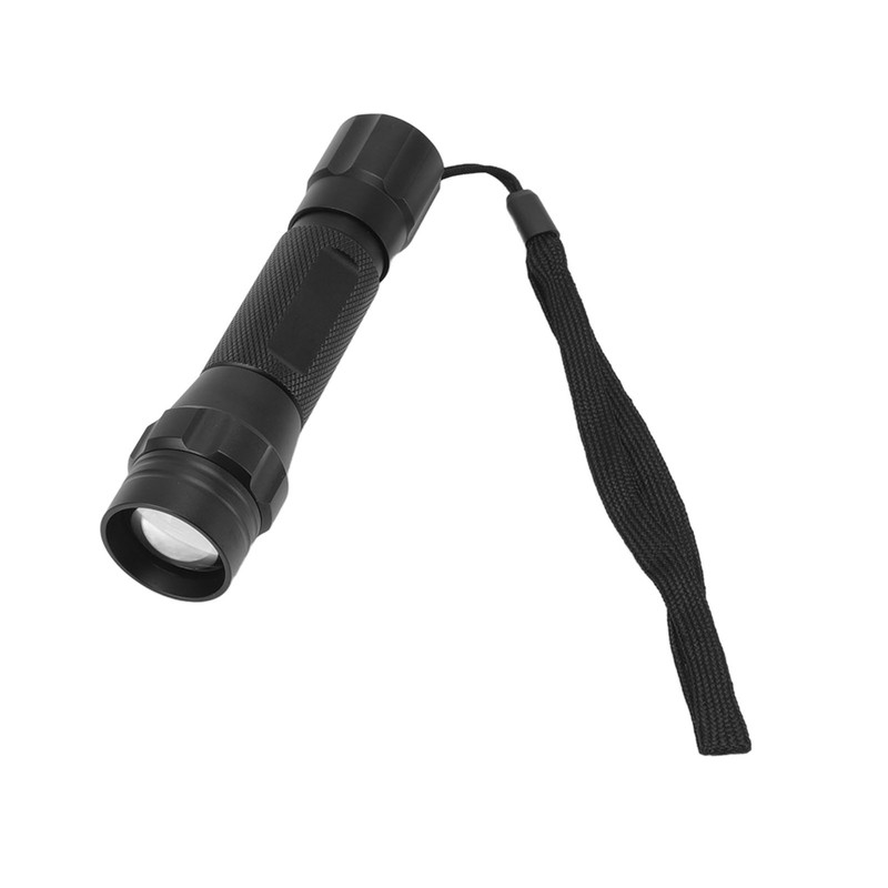 Green Light LED Flashlight Zoomable Portable Single Mode Green Hunting