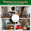 Christmas Tree Storage Bag, Waterproof Clear Removal Bag for Upright
