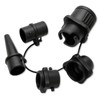 Sup Valve Adapter, Pump Adapter with 4 Gas Nozzles, Inflatable,