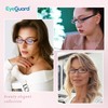 EYEGUARD Reading Glasses for Women 4 Pack Ladies Stylish Blue
