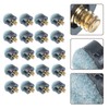 Gatuida 20 Pcs Pool Cue Billiard Accessories Billiard Cue Tips