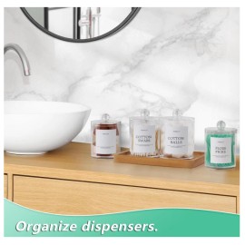 Bathroom Organizers and Storage,4 Pack Bathroom Accessories,Ba