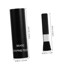 IWOWHERO Beard Filler Stick Men's Beard Shaper Tool Moustache Beard Styling Filler Beard Style Filler Concealer