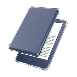 Janety Funda para Kindle 2024/2022, 6 Pulgadas, 2 Piezas TPU Transparente, Protección Antigolpes Lectores de Ebooks, Funda para Kindle 11ª Generación