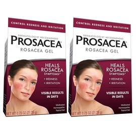 Prosacea - Heals Rosacea Symptoms of Redness, Pimples and Irritation - 0.75 oz (Pack of 2)