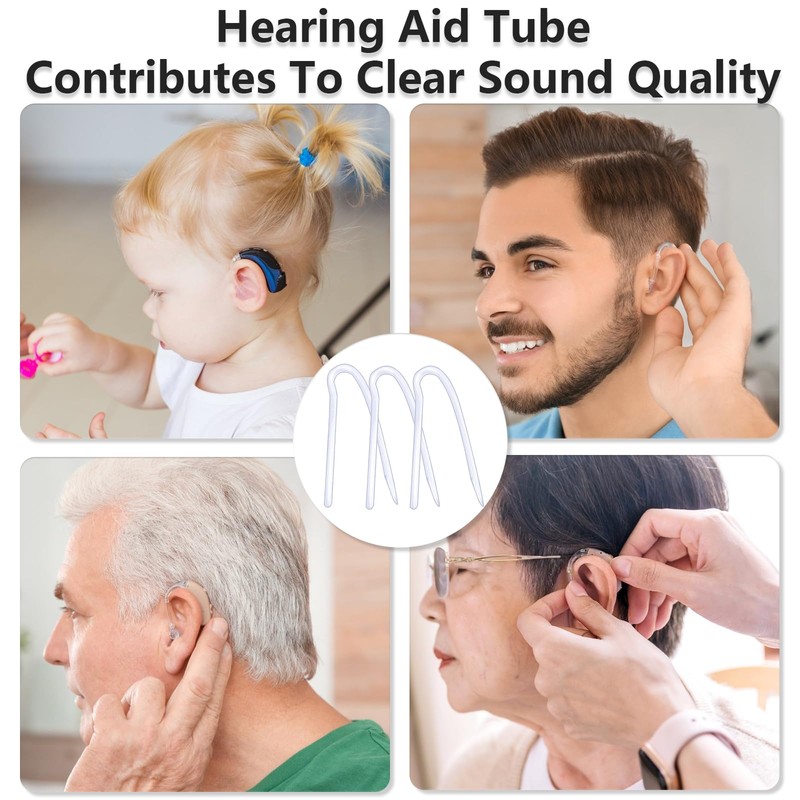 FEXPDL 10pcs Hearing Aid Tubes Hearing Aid Tubes Replacement NHS