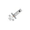 64mm Tubular Mortice Latch Polished Nickel