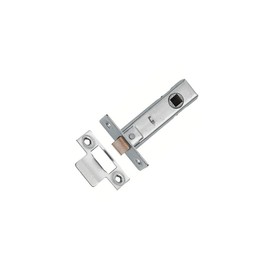 64mm Tubular Mortice Latch Polished Nickel