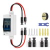 Solar Panel Disconnect Switch 60 Amp 1000V Breaker Box, PV