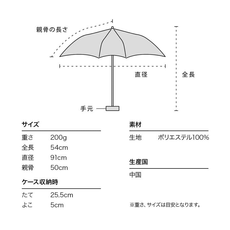 Wpc. 7712-012-002 7712-002 Automatic Opening and Closing Rain Umbrella, Charmy