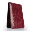 CRAFTSMAN GOLF Crocodile Pattern Golf Scorecard Holder and Yardage Book
