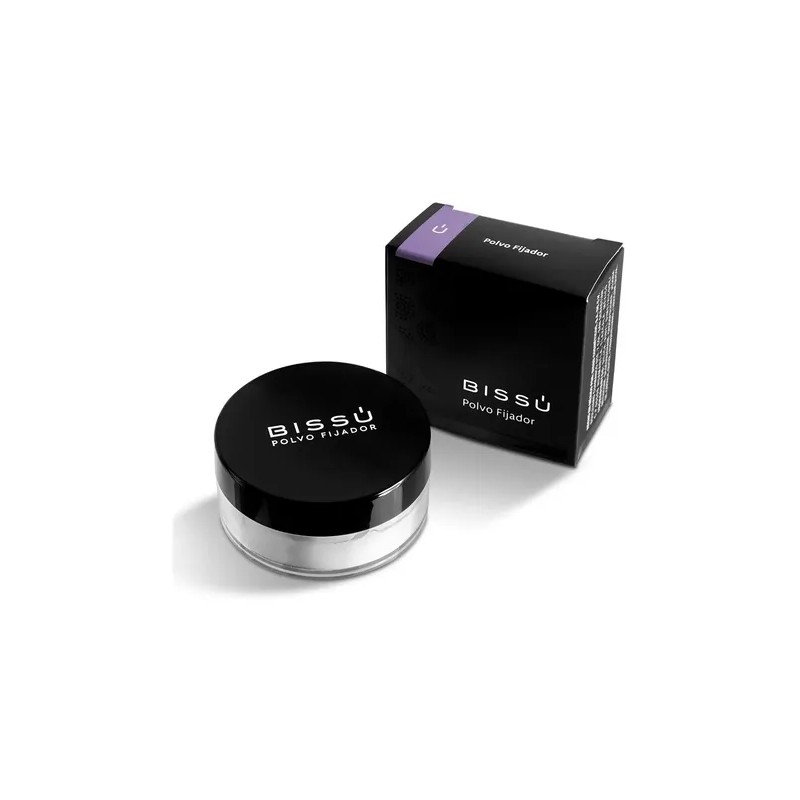 Polvo Fijador Bissu Color Traslucido Control Brillo Protecto