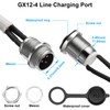 HESTYA 2 Packs Charging Port Replacement (3 Prong) Smart Self-Balancing