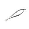 610 Products Compact Silver Micro Scissors - 4.5 inches, Straight Edge, Stainless Steel