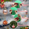 200pcs Christmas Ornament Hanger String, Metallic Cord Tinsel Rope Ornament