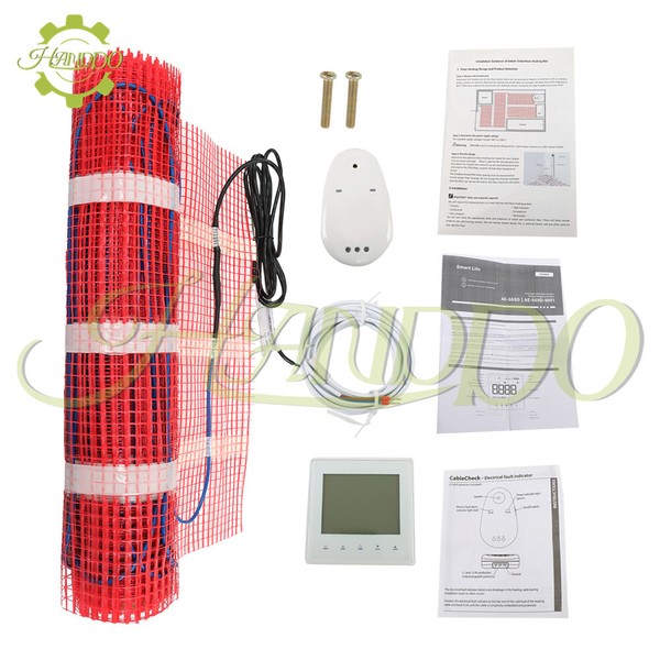 Handdo 15 Sqft Mat Electric Radiant Floor Heat Heating System